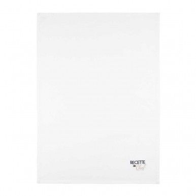 Pack 2 panos cozinha LOVELY CASA DUO LIN/ECRU