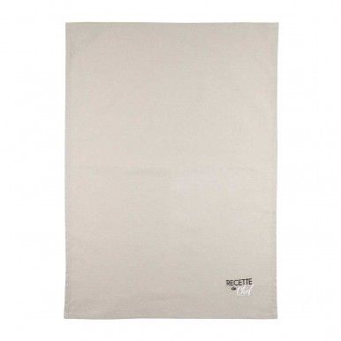 Pack 2 panos cozinha LOVELY CASA DUO KAKI /LIN