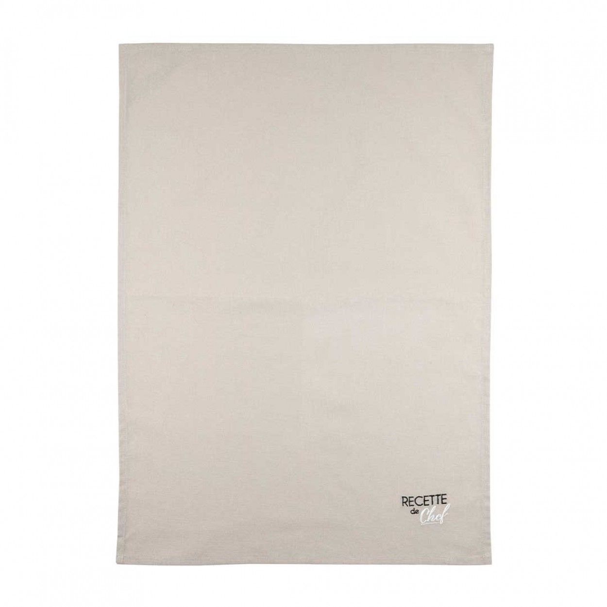 Pack 2 panos cozinha LOVELY CASA DUO NOIR/LIN