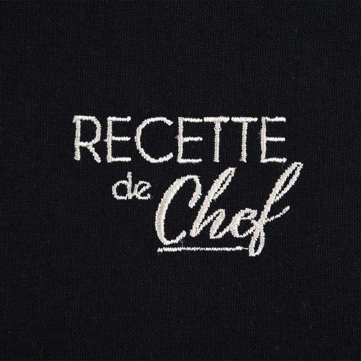 Pack 2 panos cozinha LOVELY CASA DUO NOIR/LIN