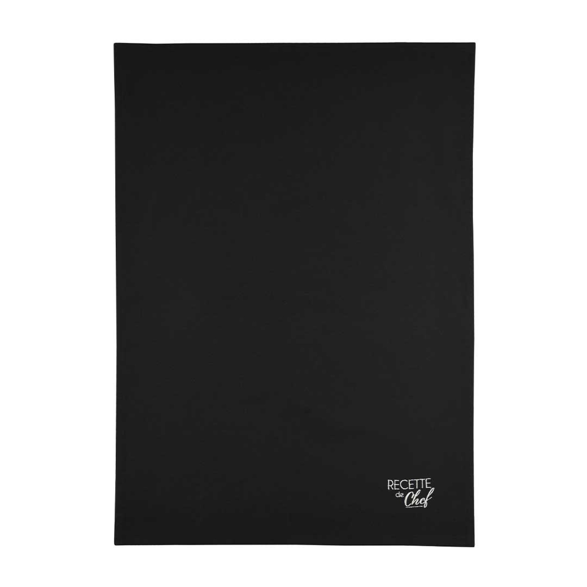 Pack 2 panos cozinha LOVELY CASA DUO NOIR/LIN