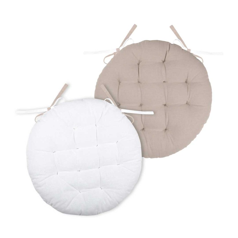 Almofada para cadeira JOM DUO ECRU/LIN