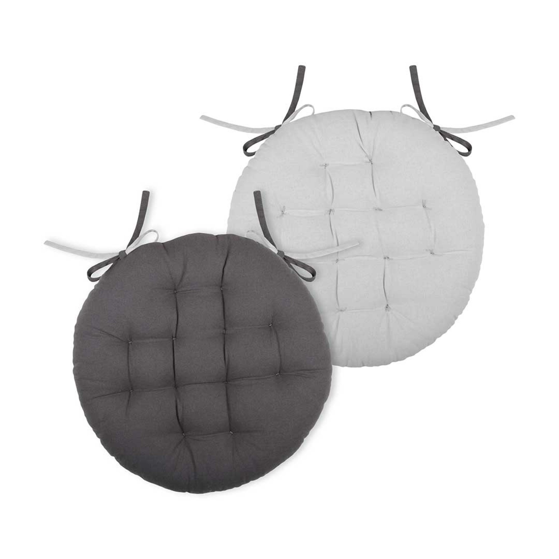 Almofada para cadeira LOVELY CASA DUO GRIS/PERLE