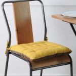 Almofada para cadeira LOVELY CASA DUO MOUTARDE/TAUPE