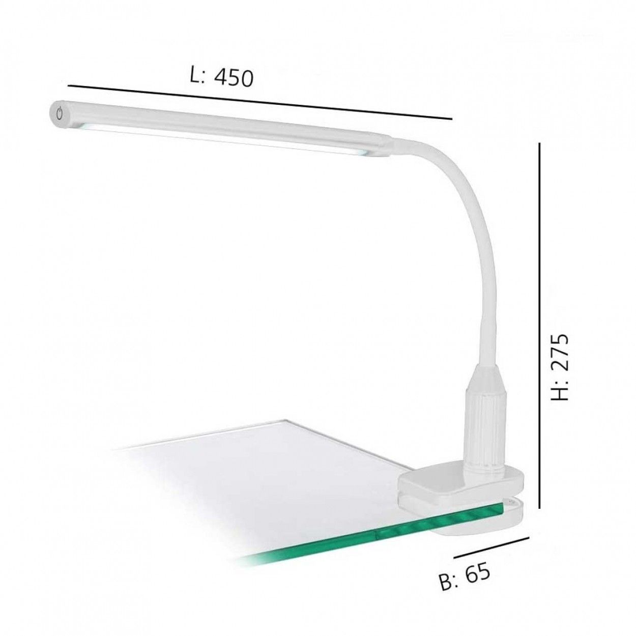 Candeeiro de secretria EGLO LAROA 96434