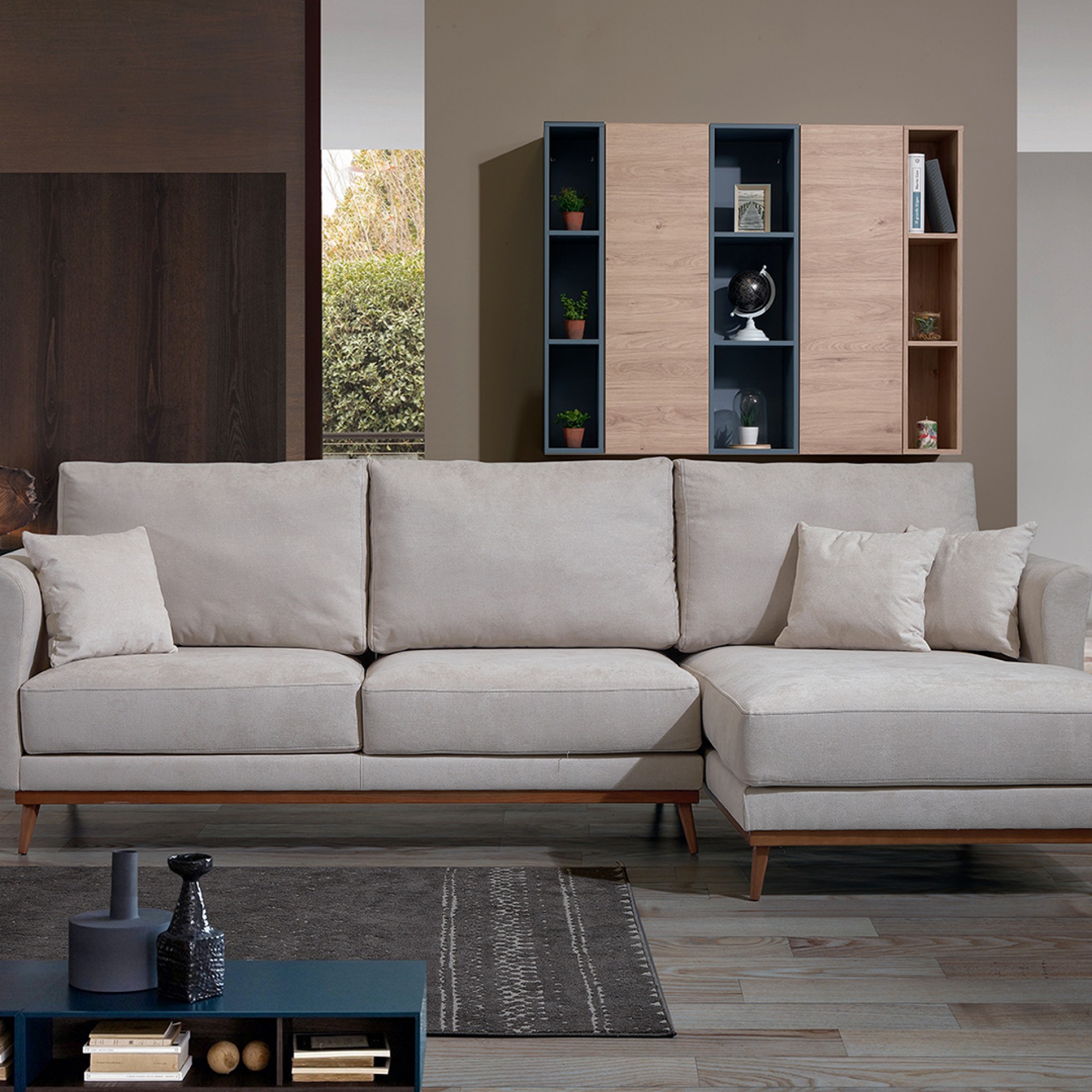 Sofá com Chaise JOM PORTIMÃO