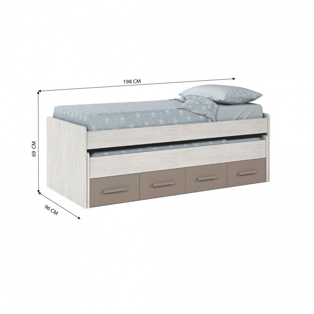 Otomana duplo ARES PLUS 1S7432Y