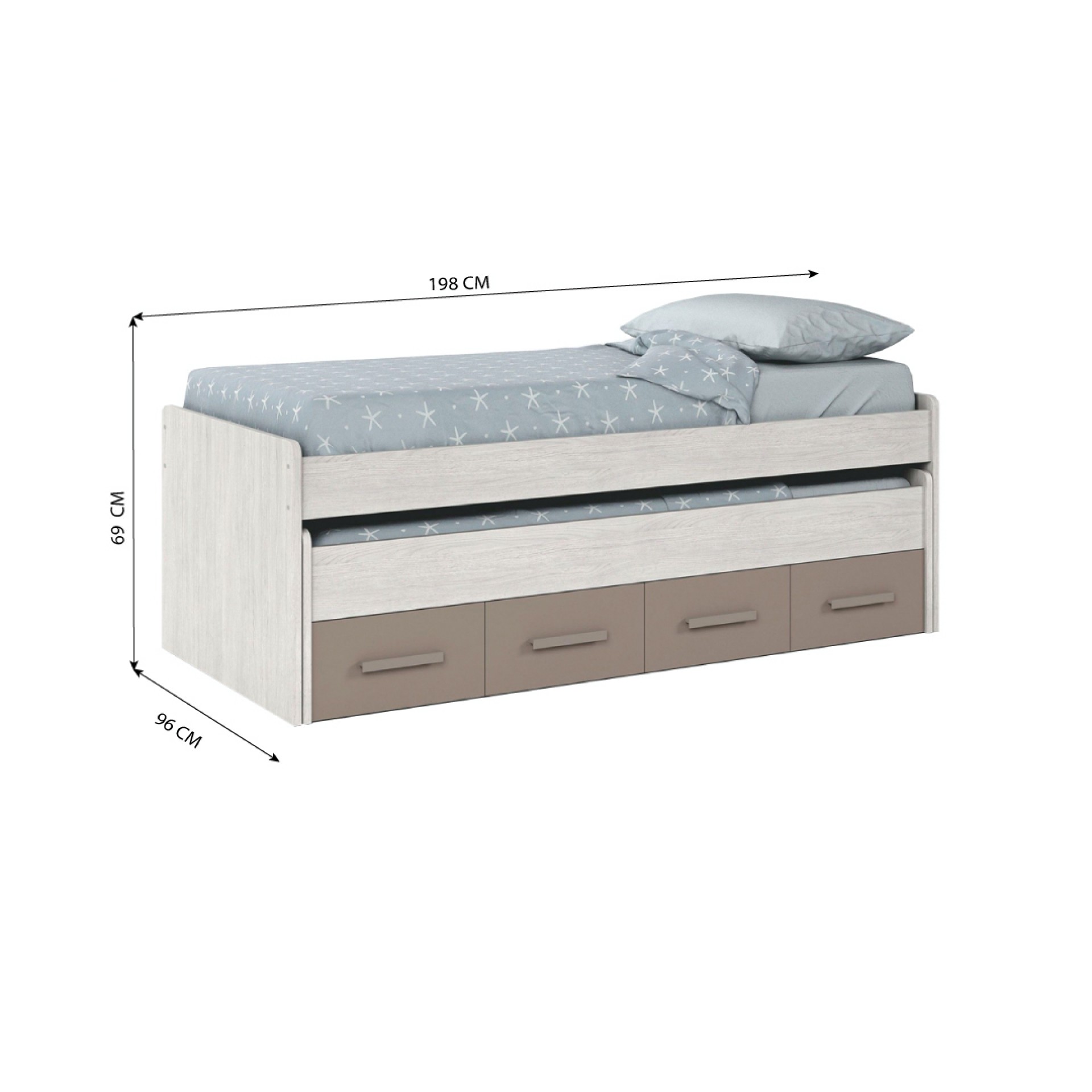 Otomana duplo ARES PLUS 1S7432Y