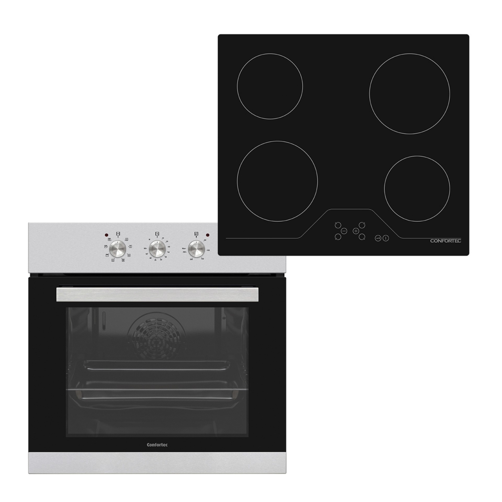 Conjunto Forno+Placa Confortec