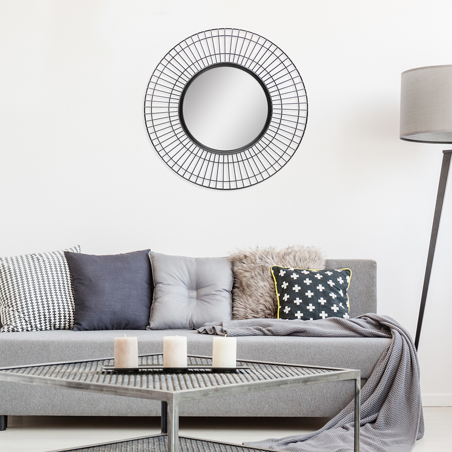 Espelho Redondo ARTIS 35139 FILAIRE TRENDY