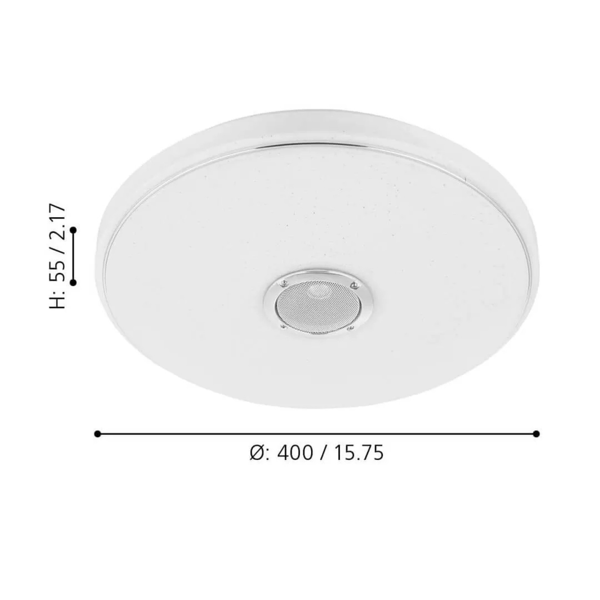 Candeeiro teto EGLO 33703 MILAZZO