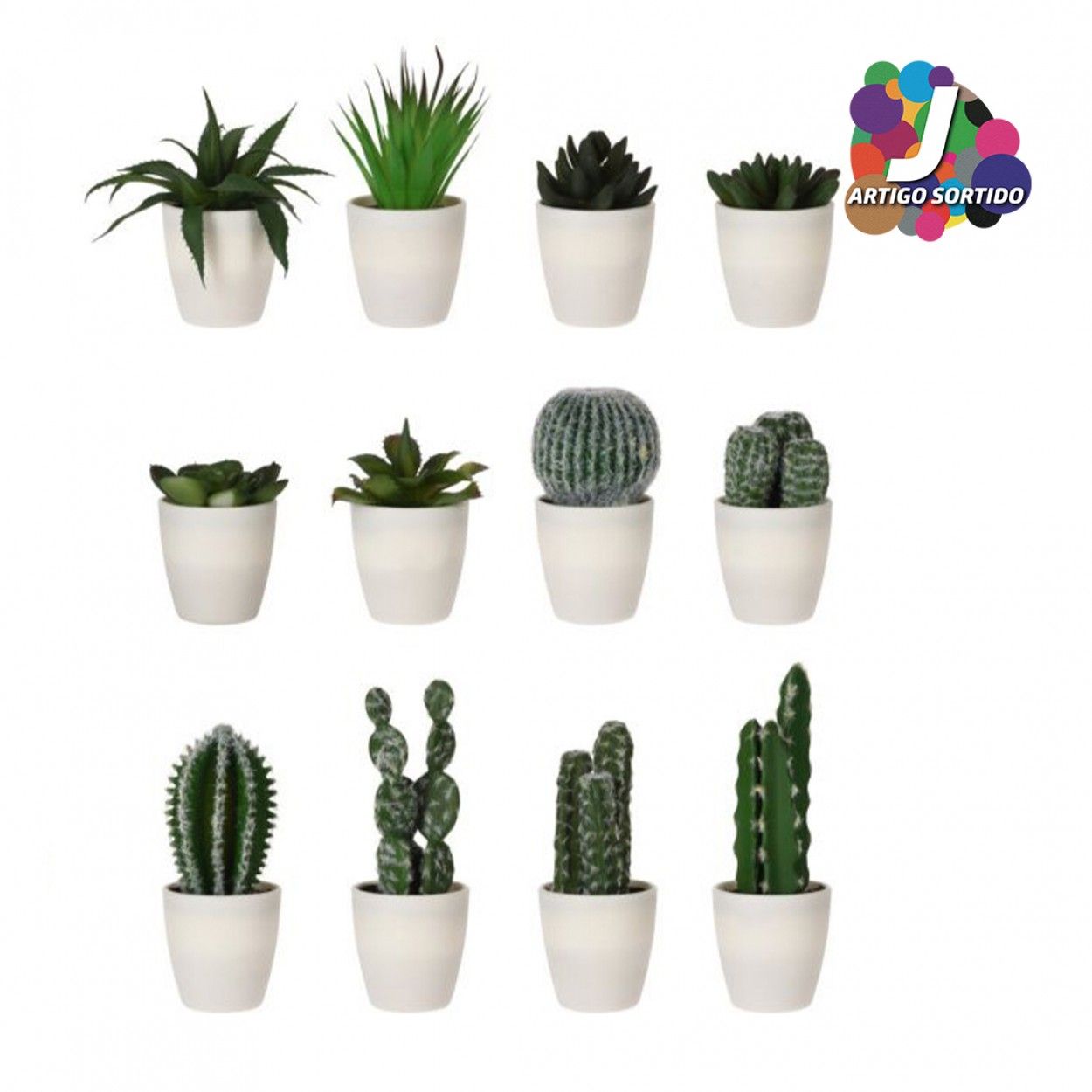 Vaso c/planta artificial JOM 317354160