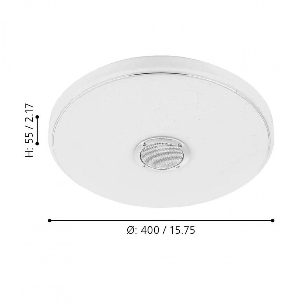 Candeeiro teto EGLO 33703 MILAZZO