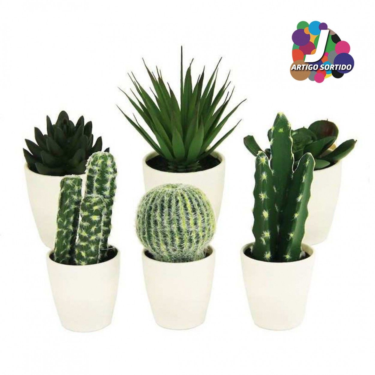 Vaso c/planta artificial JOM 317354160