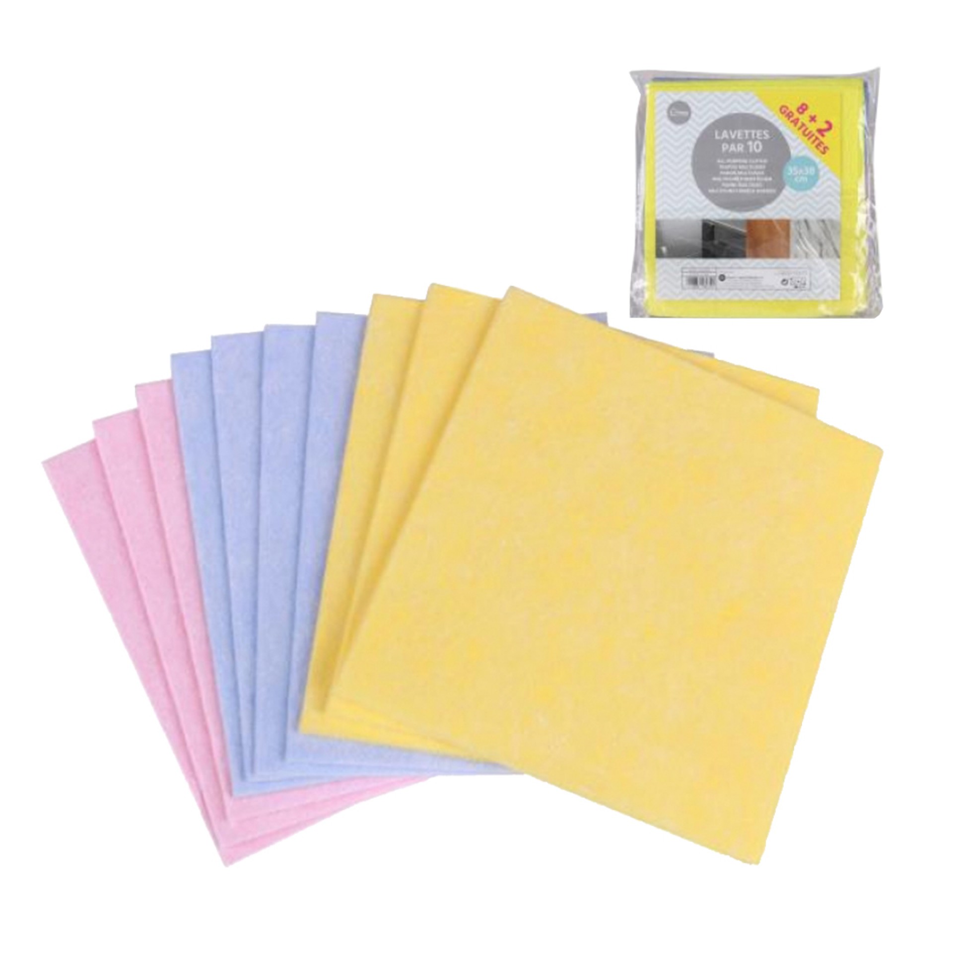 Conjunto 10 panos limpeza JOM 56272