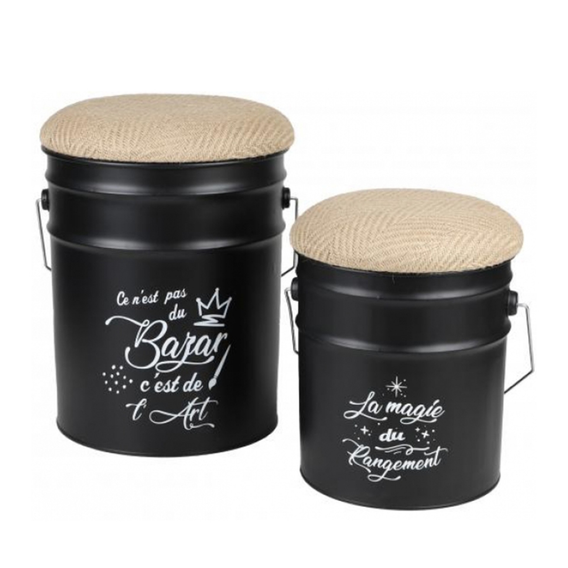 Conjunto 2 caixas arrumação JOM 54080