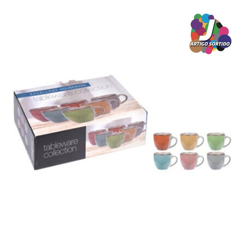 Conjunto 6 ch�venas caf� JOM Q93000050
