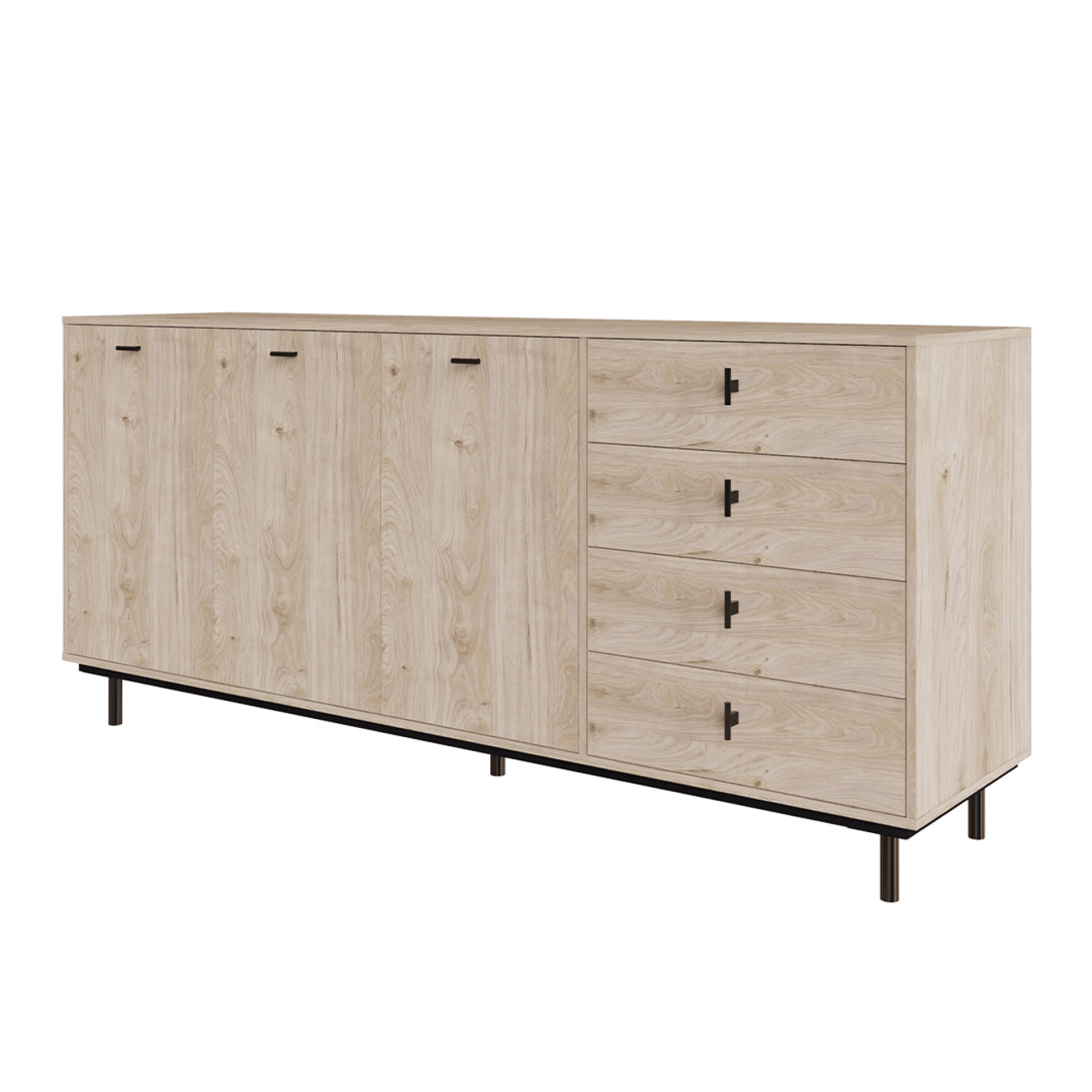 Aparador JOM Industria Peniche 3PT+4GAV