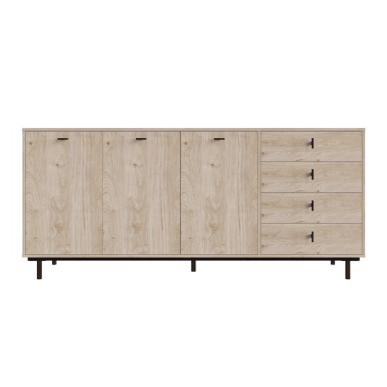 Aparador JOM Industria Peniche 3PT+4GAV - Image product