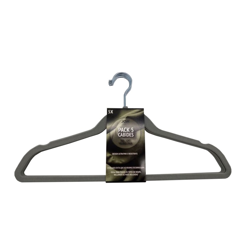 Pack 5 cabides JOM SOFT