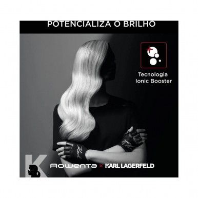 Secador Rowenta Powerline Karl Lagerfe CV591LF0