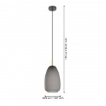 Candeeiro suspenso EGLO 900506 ALOBRASE Candeeiro suspenso EGLO 900506 ALOBRASE