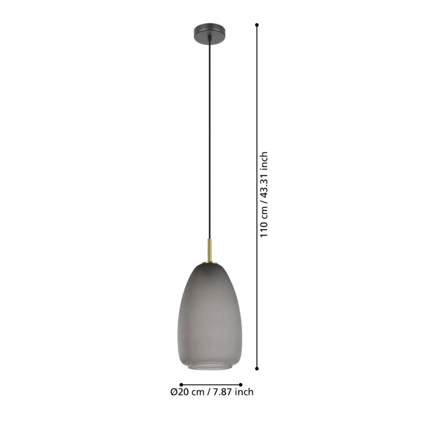 Candeeiro suspenso EGLO 900506 ALOBRASE