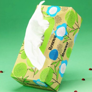 Pack lencos faciais RENOVA RECYCLED Pack lencos faciais RENOVA RECYCLED