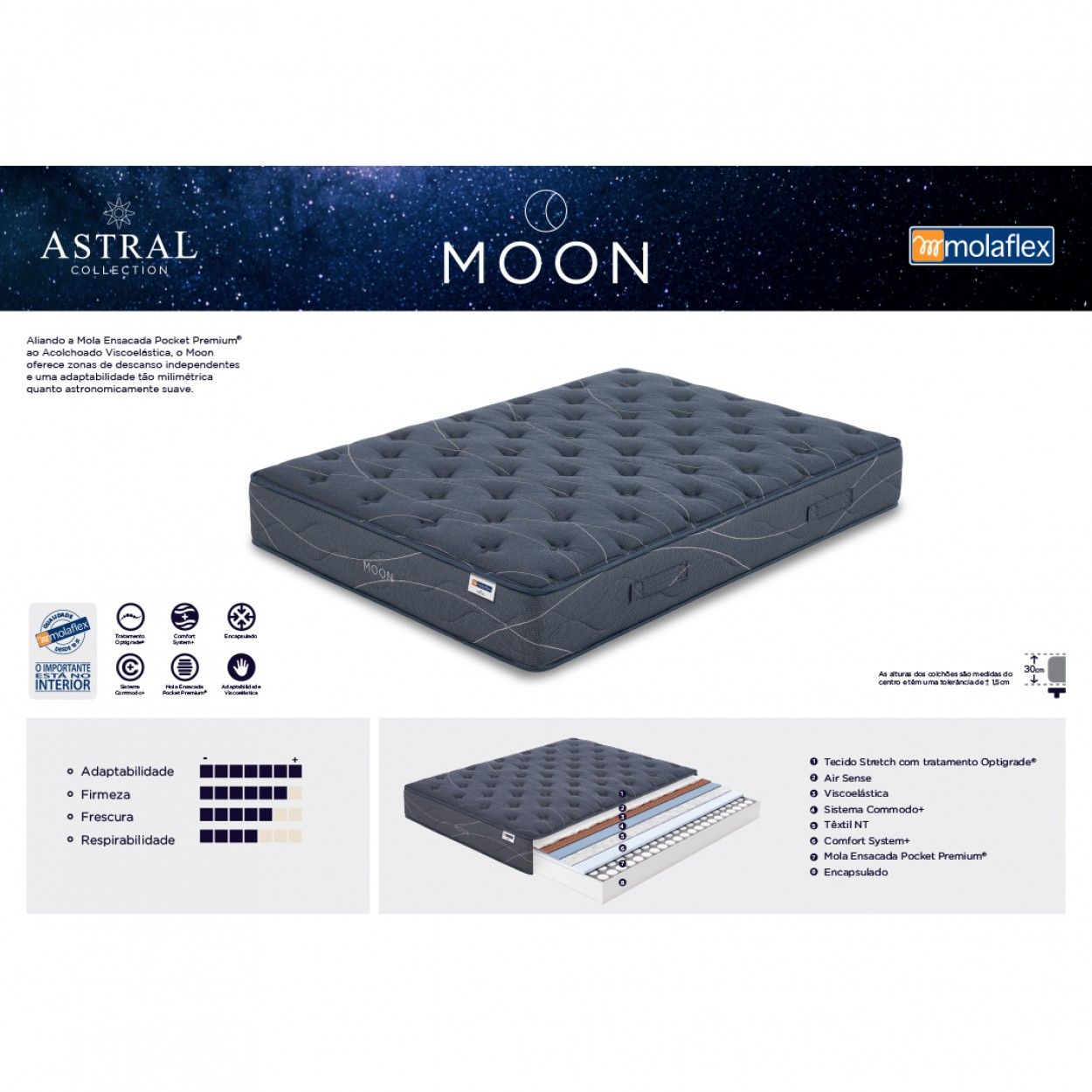 Colcho MOLAFLEX Moon