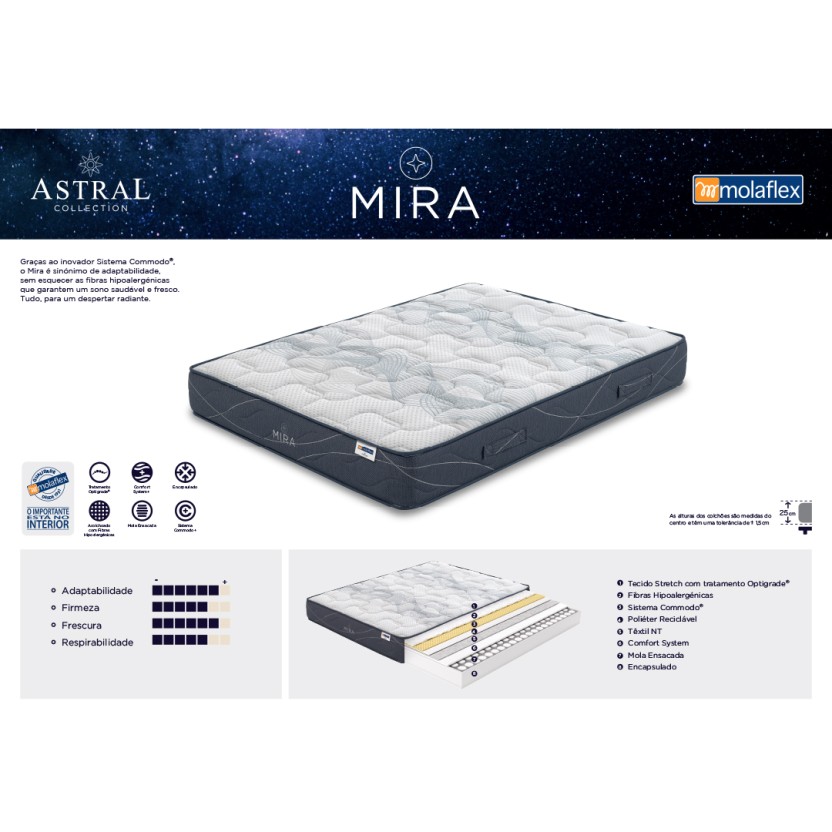 Colch�o MOLAFLEX Mira