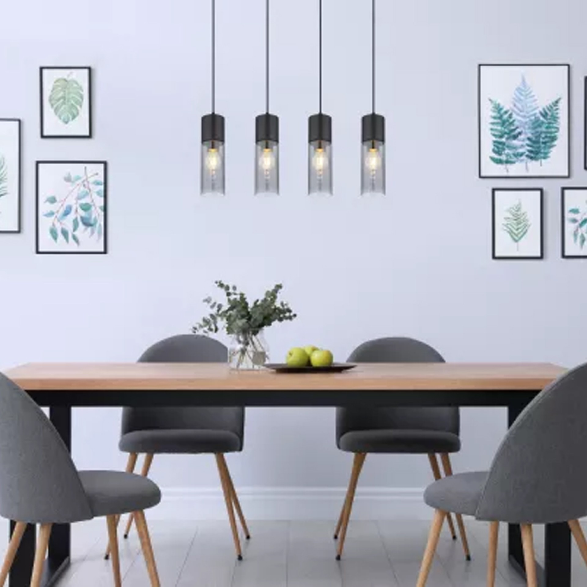 Candeeiro suspenso GLOBO HANDELS 21000-4HB ANNIKA