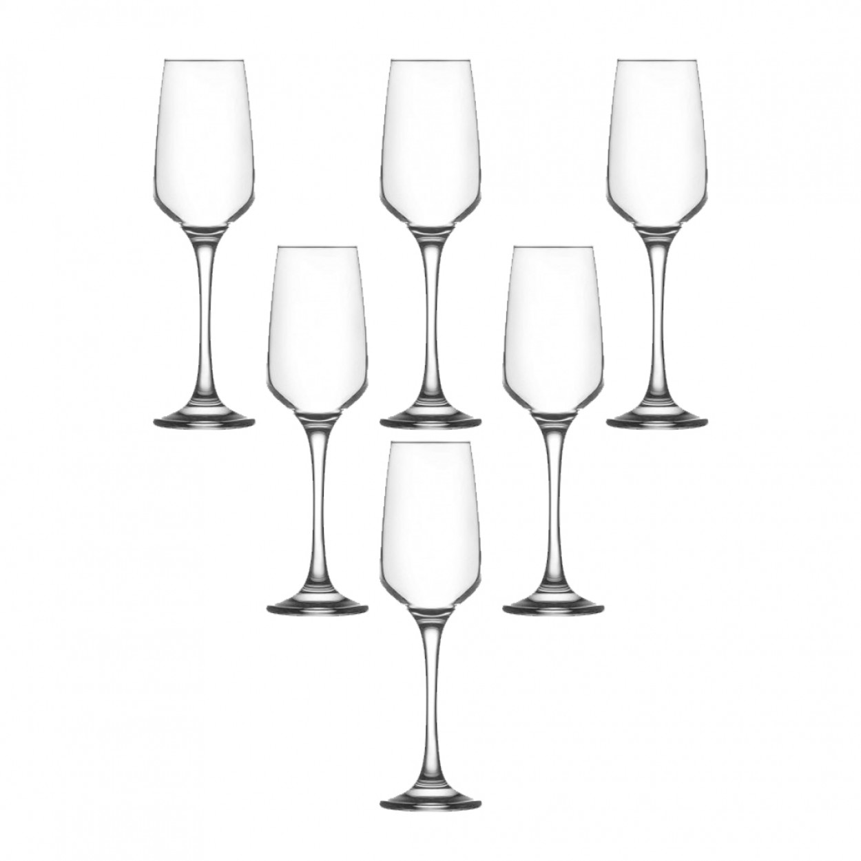 Conjunto 6 fltes LAV LAL545F