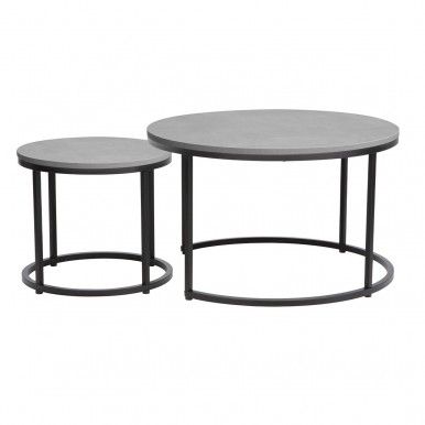 Conjunto de 2 Mesas de centro JOM OLINDA