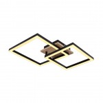 Opala, tica de madeira, preto