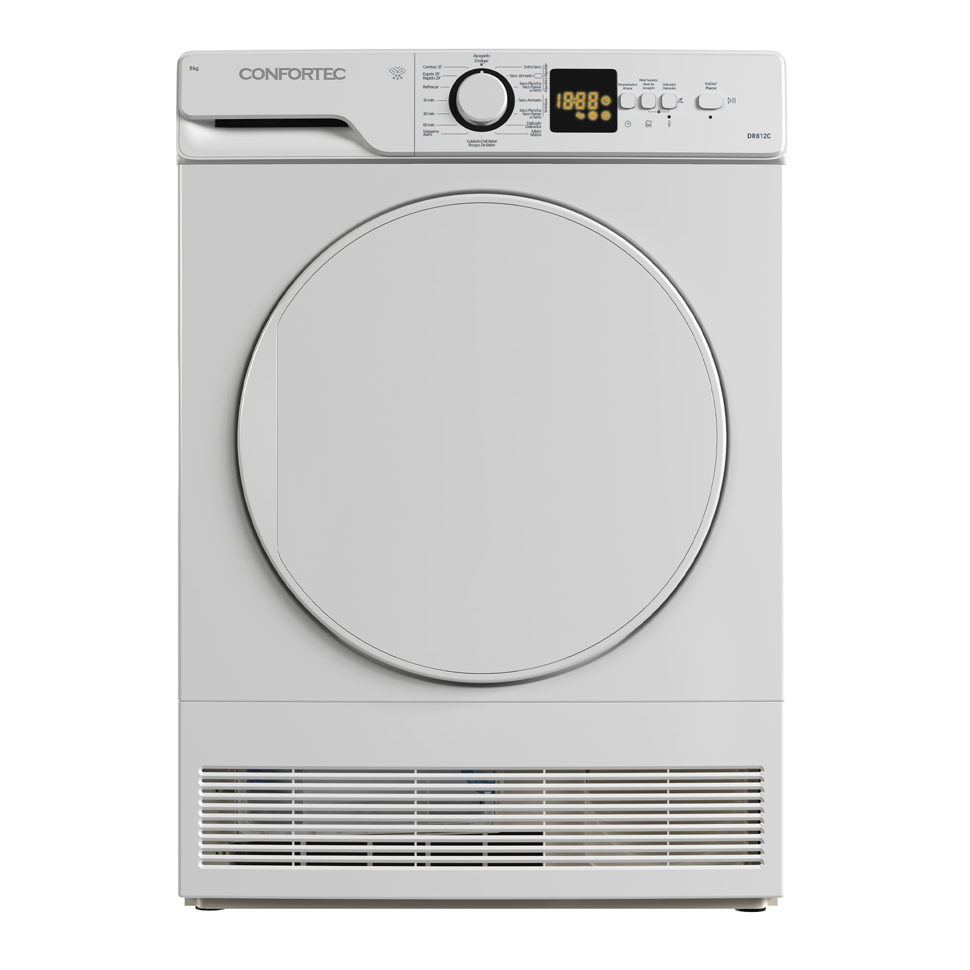 Maquina de Secar Roupa CONFORTEC DR812C