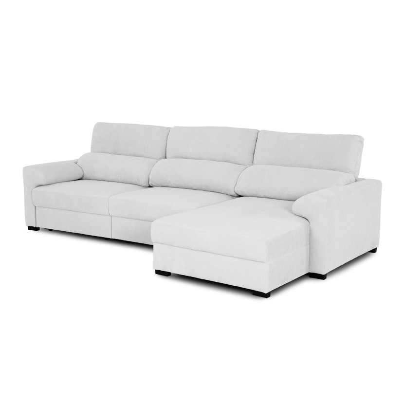 Sof� com Chaise Longue JOM MAULIK