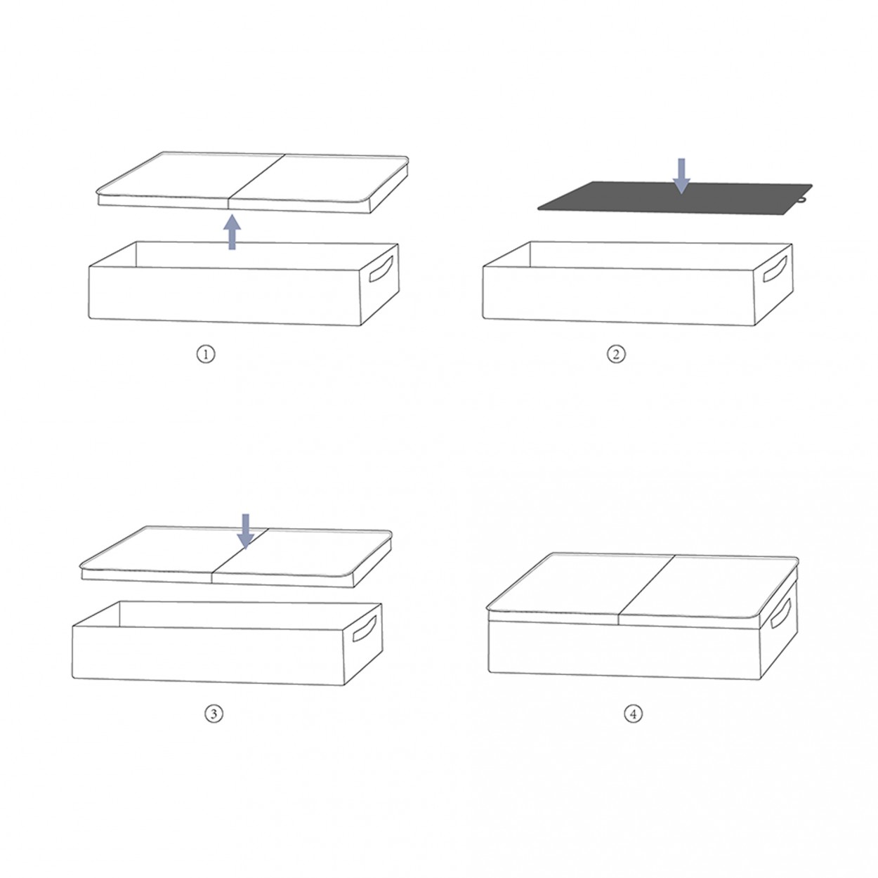 Caixa de arrumao JOM ANDY60
