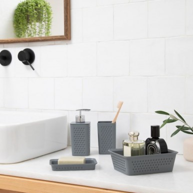 Porta escovas WC TATAY 6420100 BOHOL Porta escovas WC TATAY 6420100 BOHOL