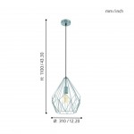 Candeeeiro suspenso EGLO 49259 CARLTON