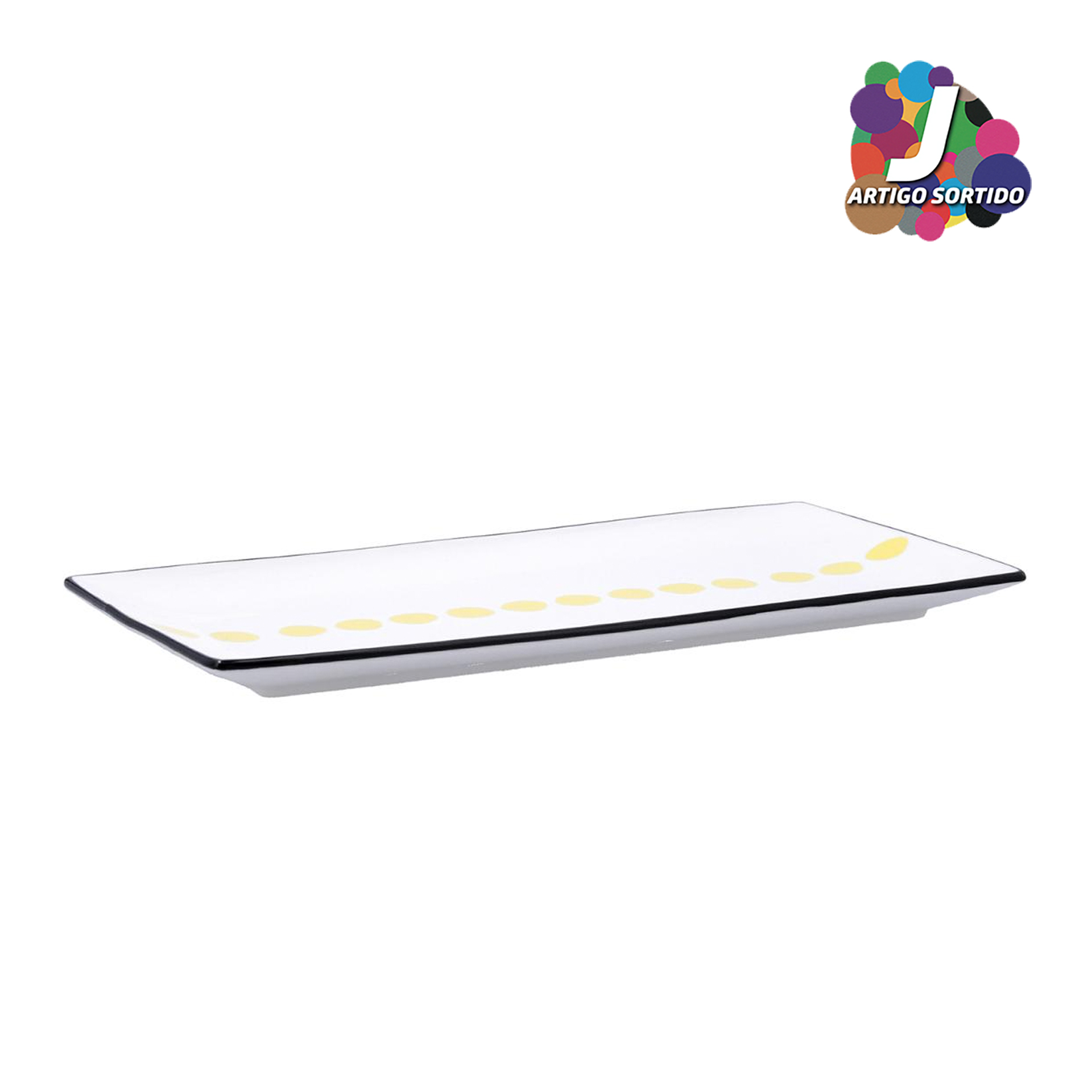 Travessa retangula BIDASOA ZIGZAG 5426061