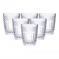 Conjunto 6 copos BIDASOA AGATA