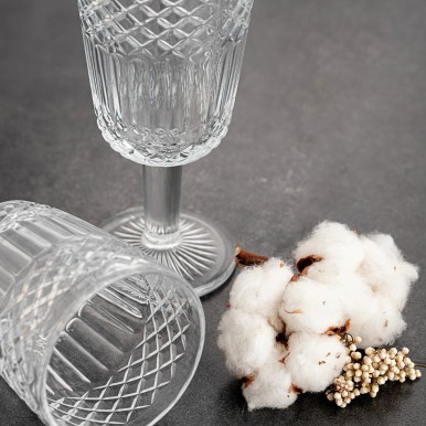 Conjunto 6 copos BIDASOA AGATA