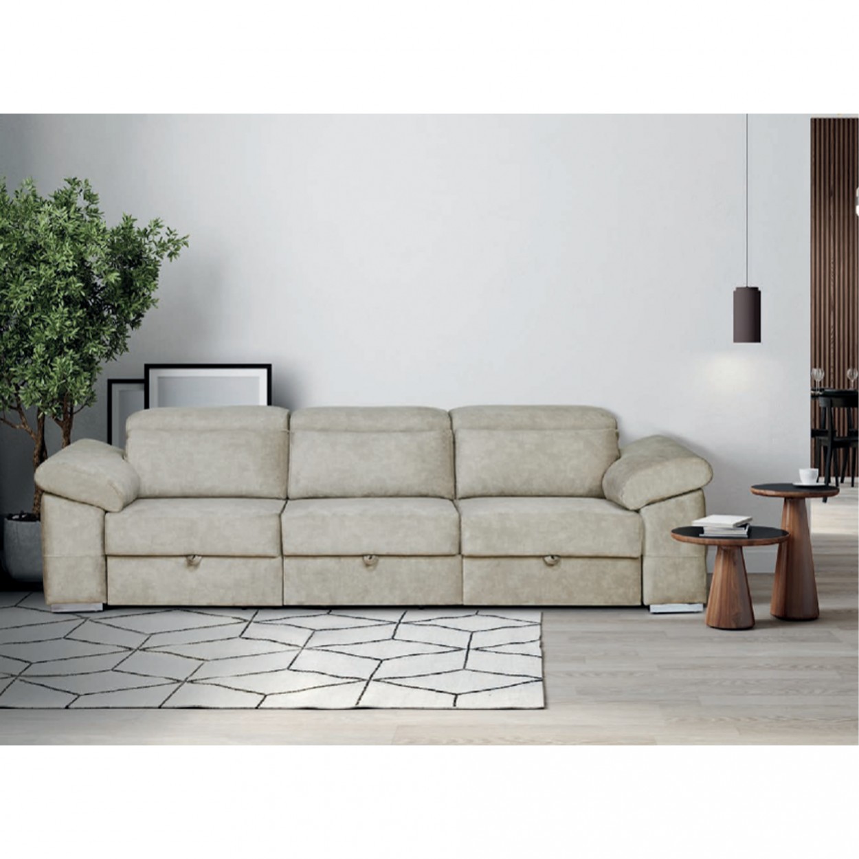 Sofá 3 lugares JOM Cadmus