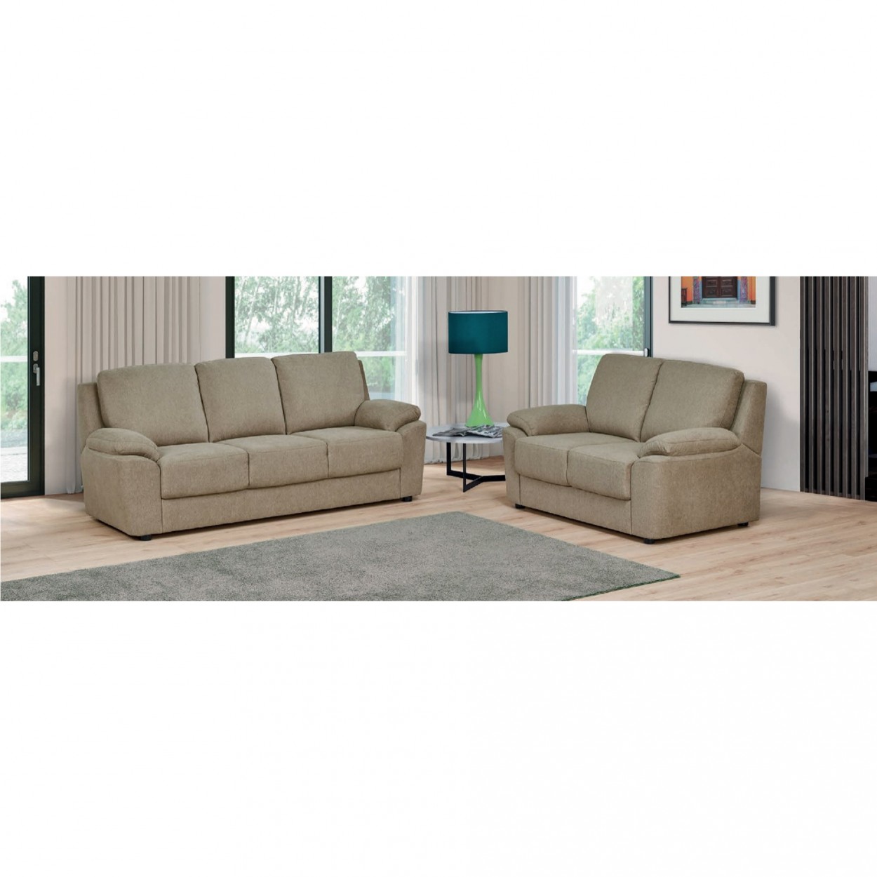 Sofá de 2 lugares JOM Mistik