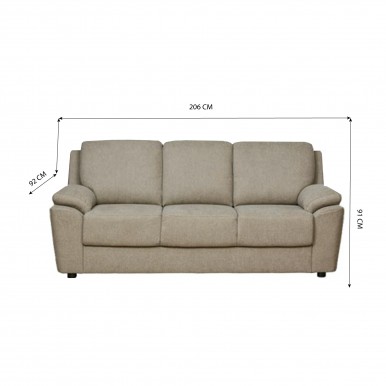 Sofá de 3 lugares JOM Mistik Sofá de 3 lugares JOM Mistik