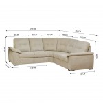 Sof de canto modular JOM Marli