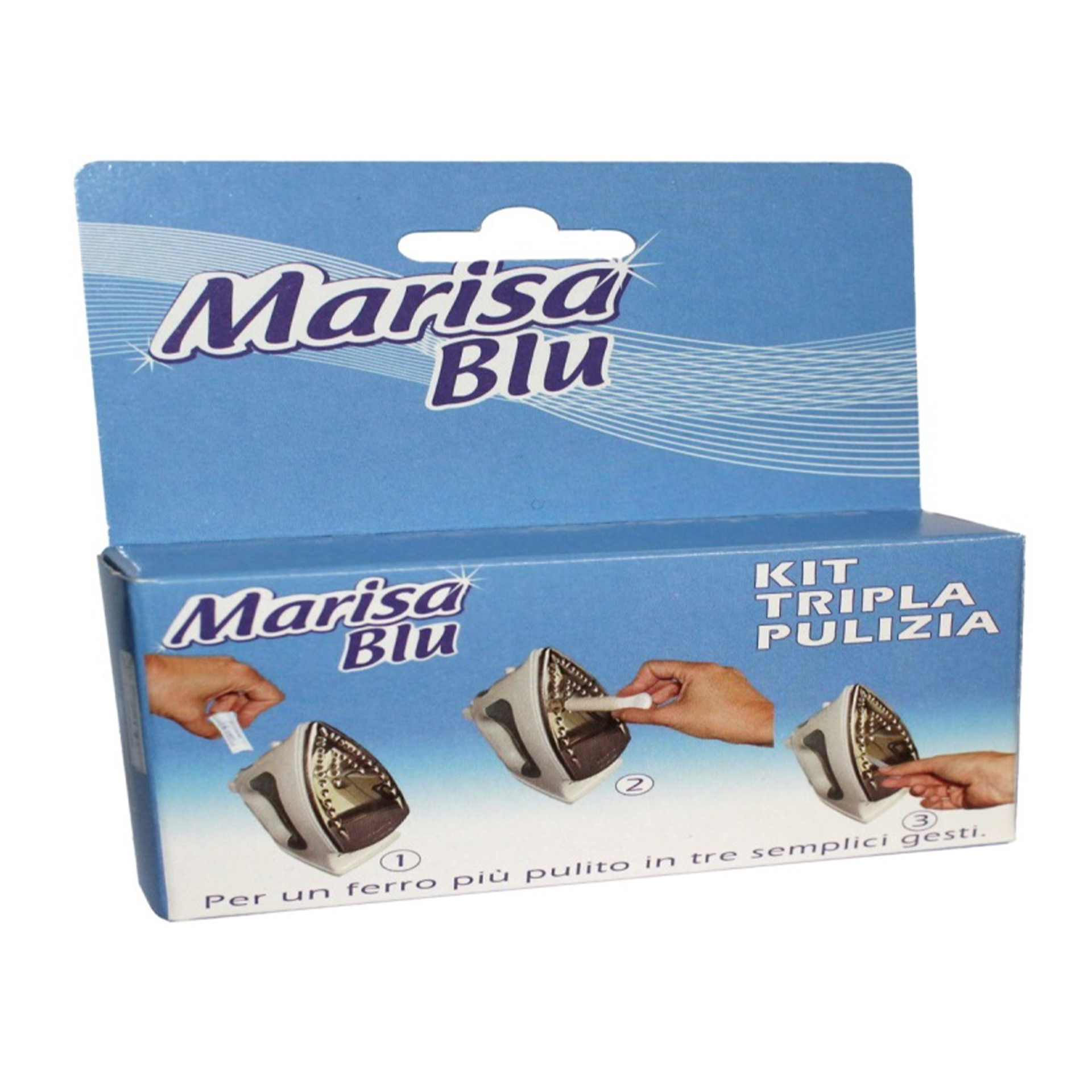 Kit limpeza ferro de engomar JOM MARISA BLU