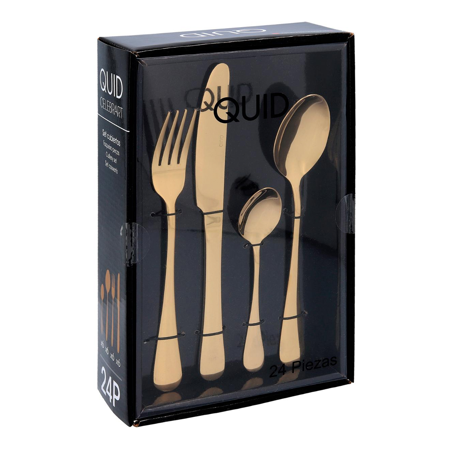 Faqueiro 24 pcs QUID CELEBRART