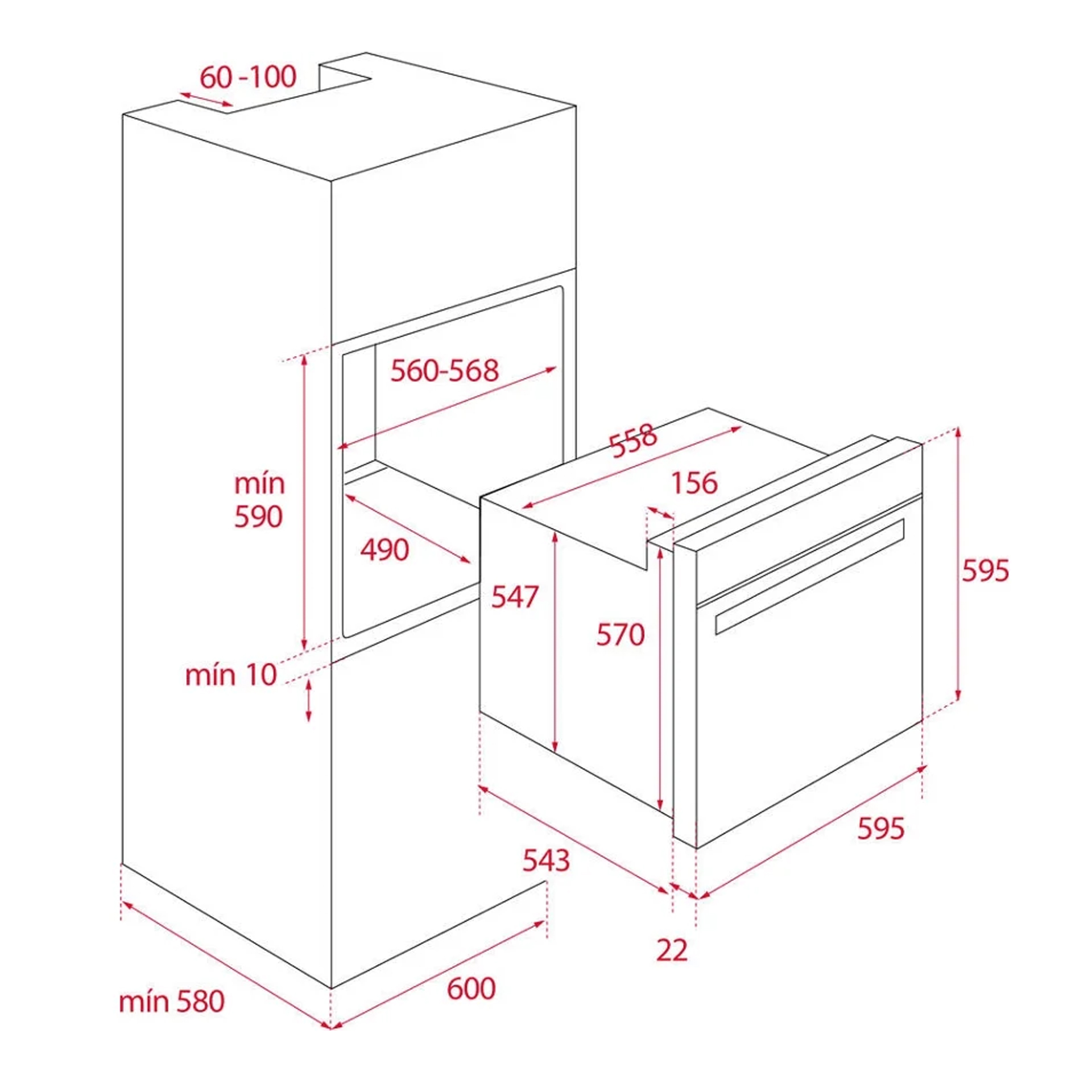 Forno TEKA HBB 724 G BUT