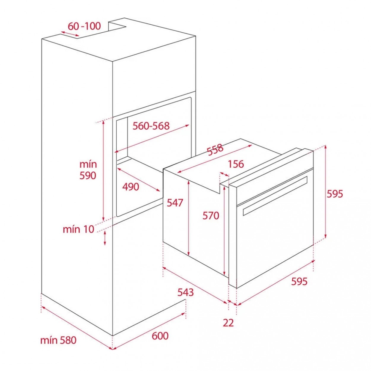 Forno TEKA HBB 724 G BUT